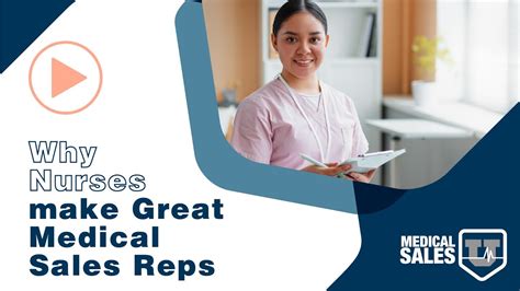 nurses becoming medical sales reps